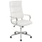Flash Furniture White LeatherSoft Office Chair BT-20595H-2-WH-GG - alternate 8
